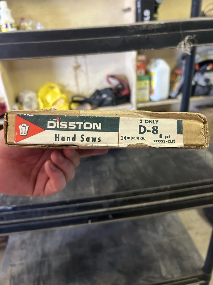 DISSTON D-8 HANDSAW X2 24” Brand New In Original Box - Image 2 of 4