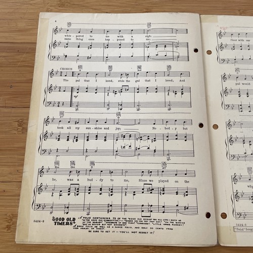 Vintage Sheet Music - The Pal that I Loved Stole the Gal that I Loved - 1924 - Picture 6 of 8