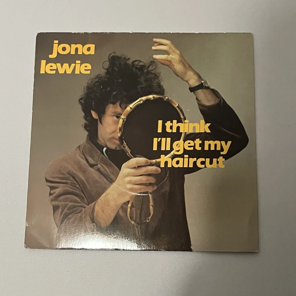 JONA LEWIE - I Think I'll Get My Hair Cut - DJ PROMO 7" Vinyl Single - Stiff - Image 2 of 4