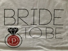 Pure Barre “Bride To Be” Medium Tank