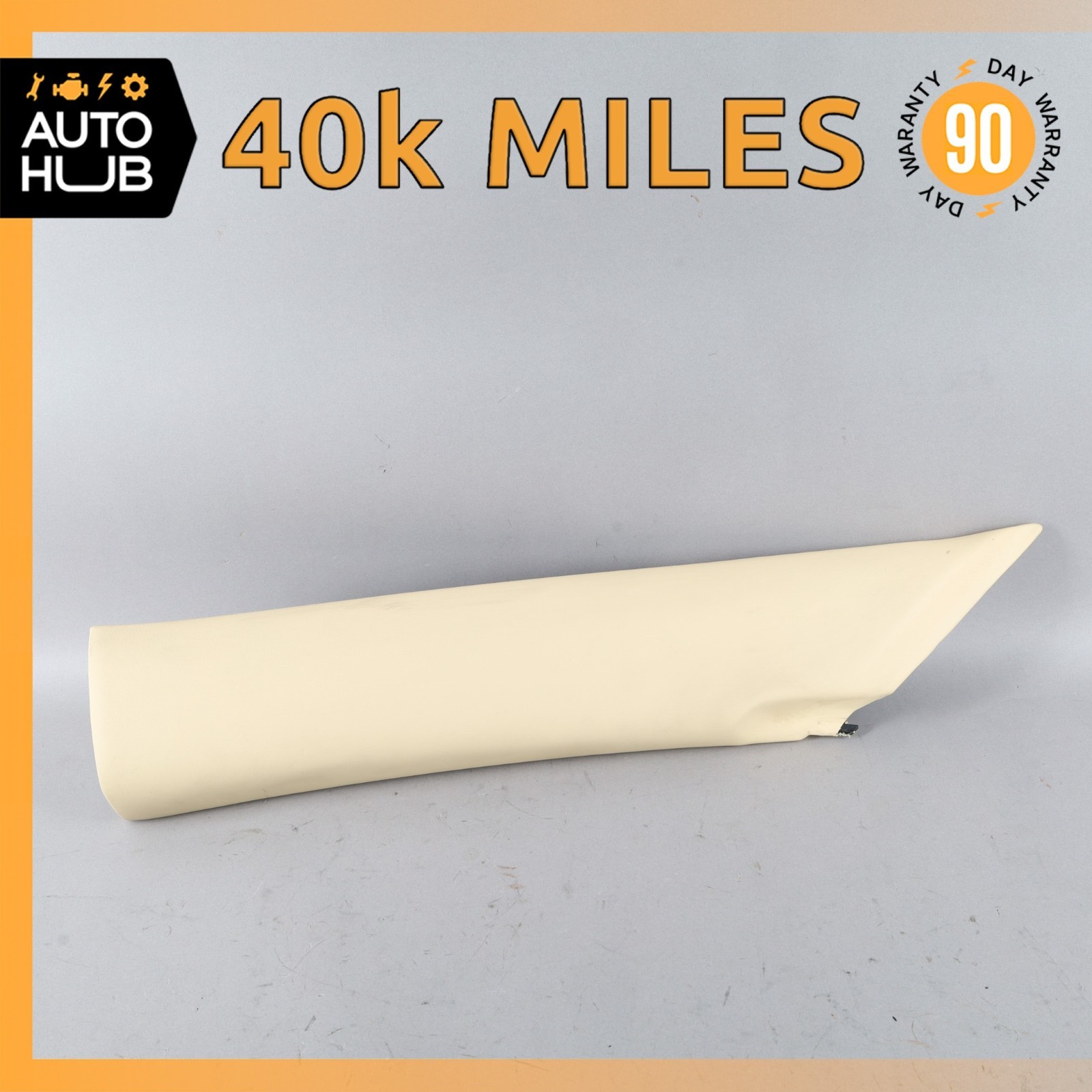 Bentley Flying Spur Sedan Front Left Interior Trim Panel A Pillar 4W0867693A OEM