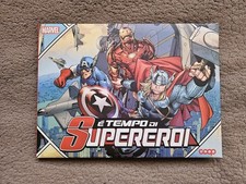 Marvel Album Figurine È Tempo Di Supereroi Coop Collezione Completa + Poster