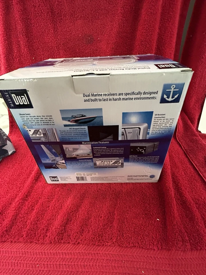 DUAL Marine Digital Media Reciever W/ Remote & 6.5" Speakers 100 WATTS MCP100 - Image 4 of 4