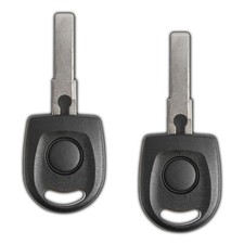 2 Key Fob Remote Uncut Car Key Replacement for Volkswagen HU66T6