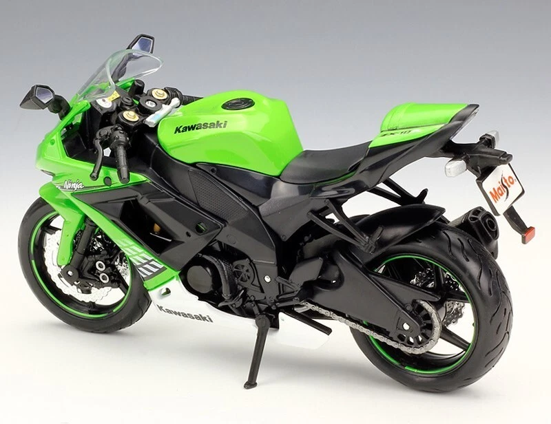 1:12 Maisto Kawasaki Ninja ZX10R Motorcycle Bike Model New in Box - Image 3 of 4