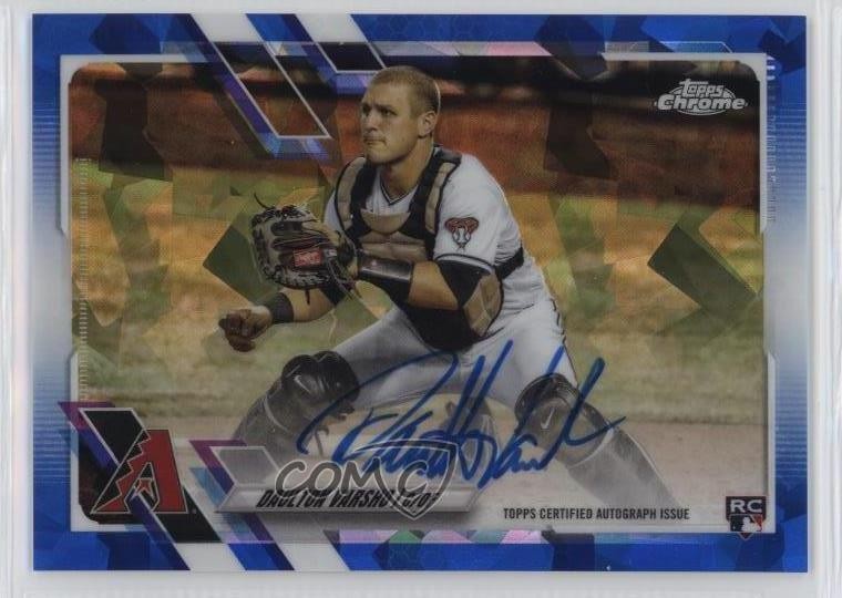 2021 Topps Chrome Sapphire Rookie Daulton Varsho #RA-DV Auto RC d0q