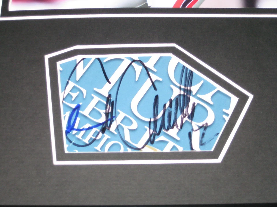 Chris Chandler Signed Framed 11x14 Photo Display JSA Falcons Foto 2 de 2