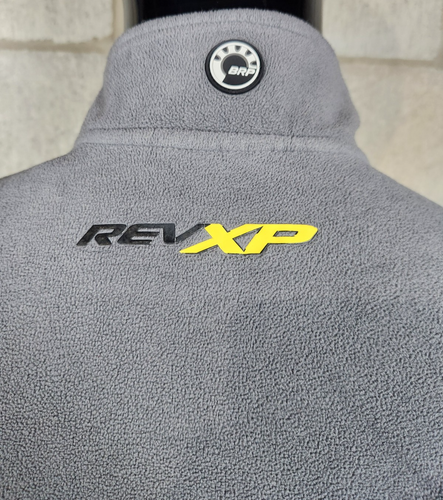 Ski-Doo Team Racing Yellow and Gray Quarter Zip Men's Small Jacket - Picture 12 of 21