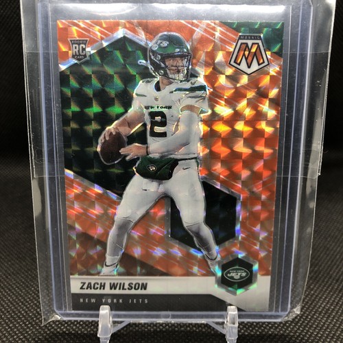 2021 Mosaic ZACH Wilson #302 Reactive Orange  - Bild 1 von 2