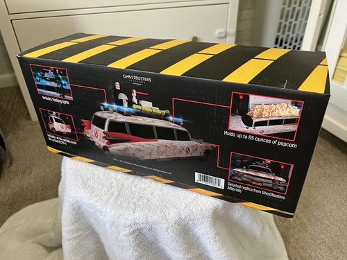 AMC Movie Theaters Ghostbusters Afterlife Ecto-1 Popcorn Bucket Exclusive - Picture 4 of 13