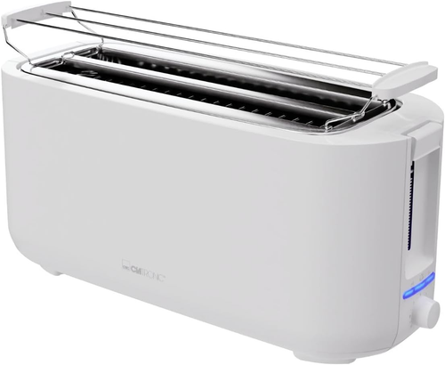 Tostapane ® 4 Fette | Tostapane a Fessura Lunga Con Funzione Di Scongelamento/Ri - Foto 11 di 12