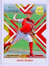 2016 Elite Extra Edition Status Tie Dye Die Cut #26 Zack Burdi Orioles /10