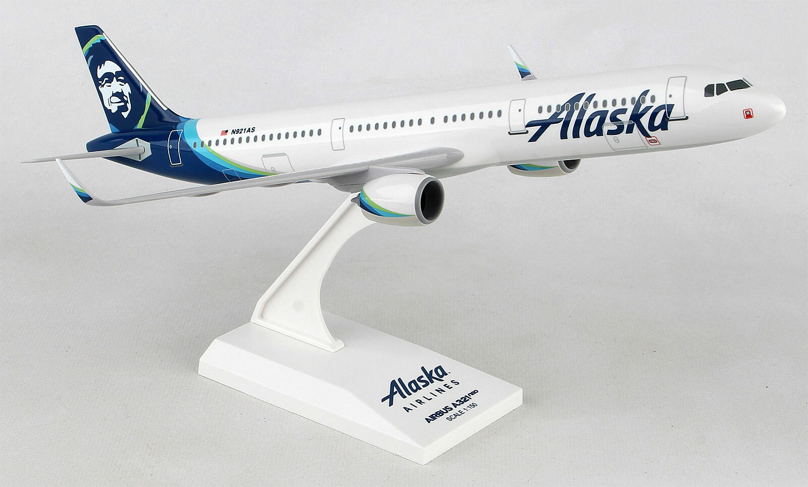 Alaska Airlines - Airbus A321neo - 1 150 - SkyMarks Flugzeug Modell SKR982 A321 Alaska Alaska Alaska Airlines - Airbus A321neo - 1 150 - SkyMarks Flugzeug Modell SKR982 A321 42b0da