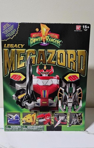 Bandai Power Rangers Legacy Megazord Mighty Morphin Figura Giappone 240718 - Foto 8 di 14