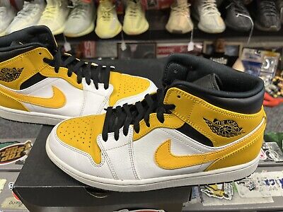 Air Jordan 1 Mid University Gold 2021 Size 10.5 Used Rare Air Jordan 1 Mid University Gold 2021 Size 10.5 Used Rare