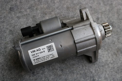 VW Audi Seat Skoda Anlasser 02E911024B Starter Bosch 1,1 KW Benzin TFSI 35 km !!