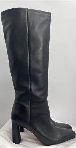Botas de cuero negras Vince para mujer de tacón alto talla 11 M de EE. UU. - Imagen 8 de 12