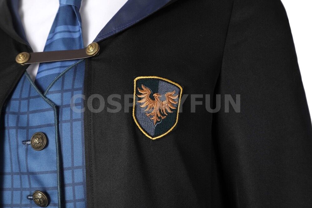 Hogwarts Legacy Ravenclaw House Cosplay School Uniform For Males