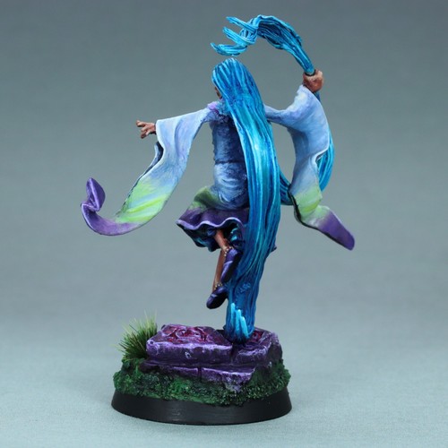 Painted Bushido Harionago miniature dnd female sorceress monk cleric druid elf - Picture 7 of 8
