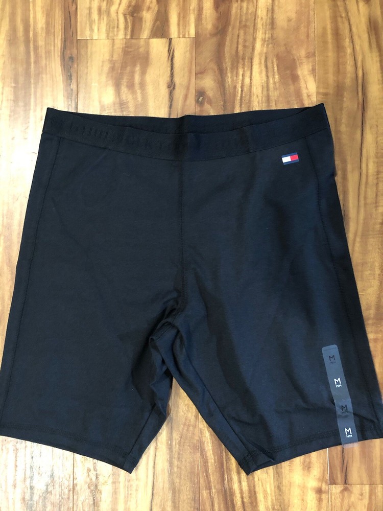 Tommy Hilfiger Womens Medium Black Boxer Briefs 2-Pack