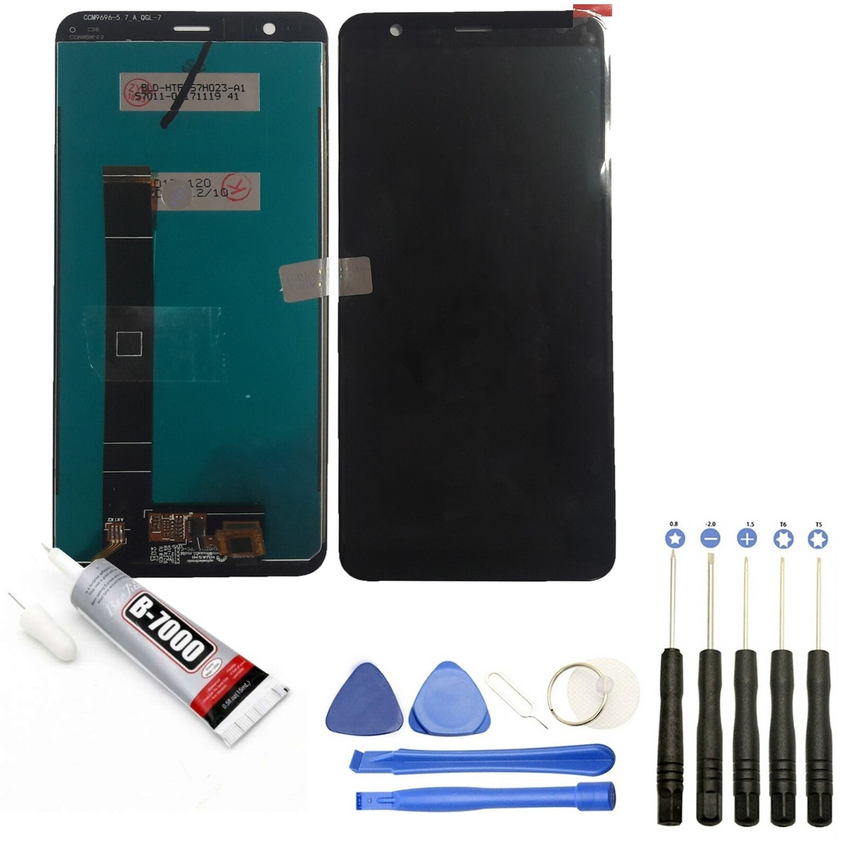 Écran LCD + Vitre Pour Asus ZenFone Max Plus (M1) ZB570TL X018D – Remplacement Neuf – Modèle Noir