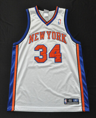 Antonio McDyess New York Knicks Reebok Jersey Authentic NYK Sewn  