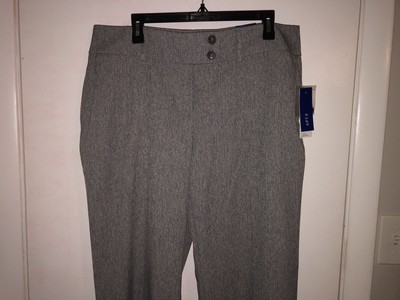 NWT APT.9 Gray Trouser Mid Rise Dress 