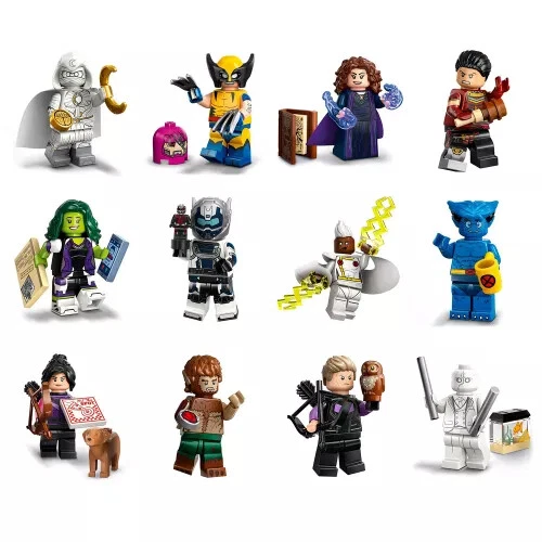 DISNEY LEGO MARVEL 71039: Serie 2 - Minifiguras ¡Ojo de Halcón, X-Men, Bestia, Tormenta! Foto 3 de 4