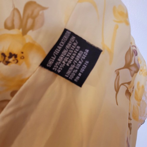 ECI New York/Anne Klein Beaded Yellow Ivory 2PC Suit Sz 8 EUC! - Picture 11 of 13