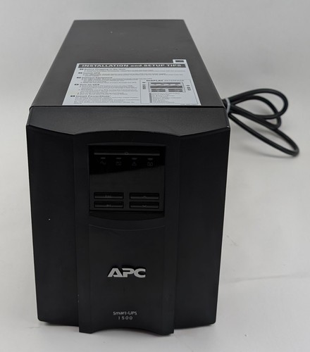 APC SMT1500 Smart-UPS 1500 120V 8 Outlet Uninterruptable Power Supply NO BATTERY - 第 1/8 張圖片