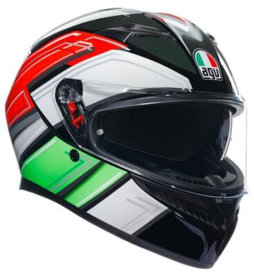Integralhelm K3 E2206 MPLK Wing Black / Italy