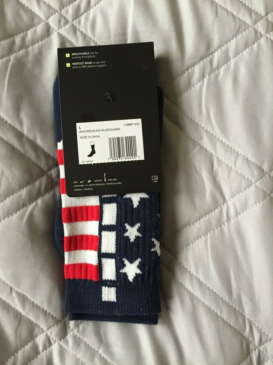 nike elite american flag socks