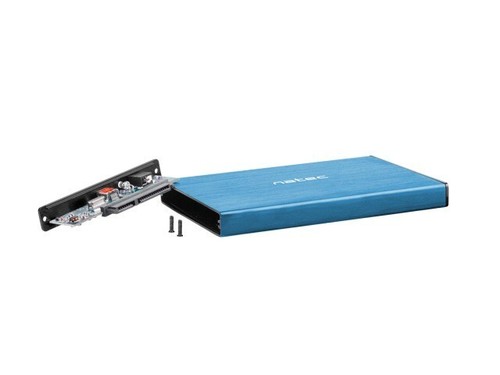 Estuche externo USB 3.0 6Gbps caja de metal aluminio de 2,5" disco duro azul - Imagen 6 de 7