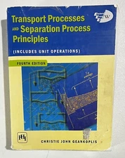 Transport Processes & Separation Process Principles 4th ED Paperback Geankoplis