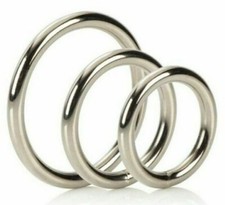 Metal Cock Ring Set- With Large Sizes Cockring