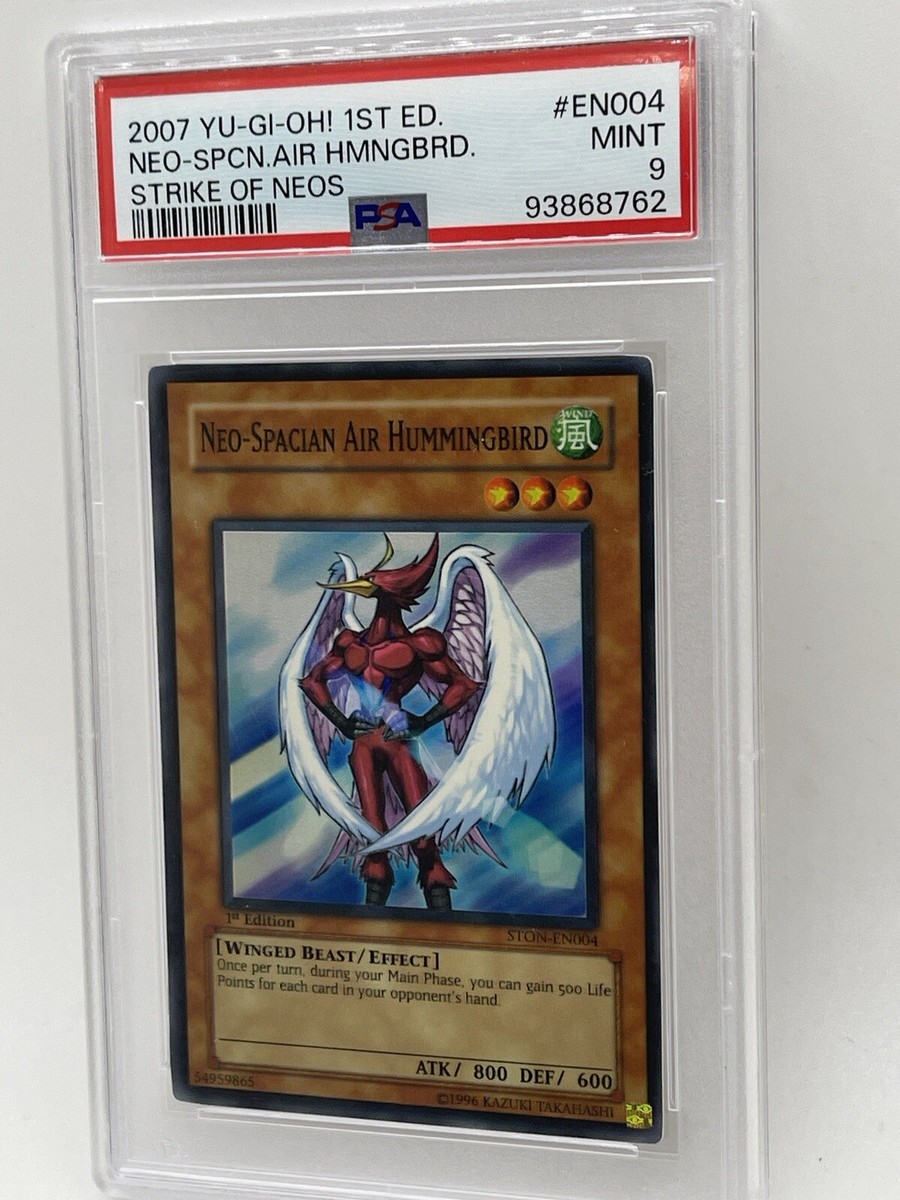 Neo-Spacian Air Hummingbird PSA 9 MINT STON-EN004 1st Edition