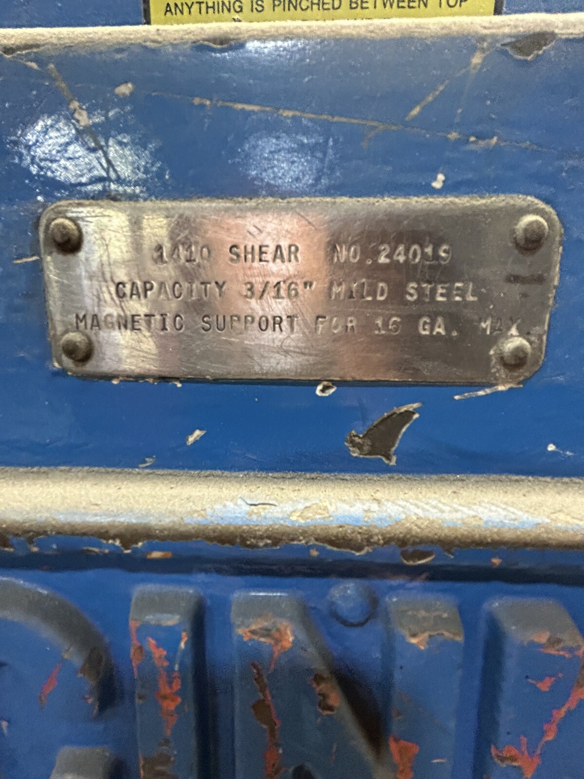 Cincinnati 1410 shear, metal shear, sheet metal shear eBay