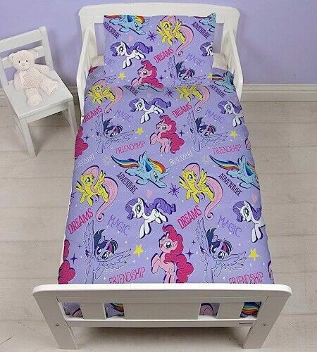 My Little Pony Adventure Reversible - Junior Toddler or Cot Duvet Cover Bed Set - Picture 6 of 12