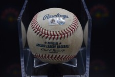 WILLY ADAMES 2018 Game Used Double Career Hit 15 MLB Authenticated Hit Baseball