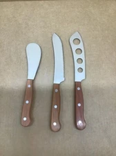 WÜSTHOF 3-Piece Plum Wood Charcuterie Set