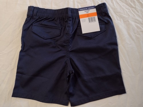 FRENCH TOAST GIRL'S SHORTS SIZE 6X COLOR NAVY BLUE NWT :C24-2 - Picture 2 of 3