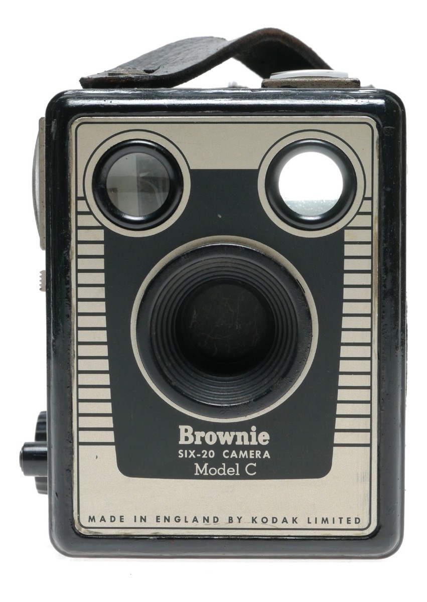 Kodak コダック SIX-20 BROWNIE ボックスカメラ Kodak Six-20 Popular Brownie Box Camera First Version - C