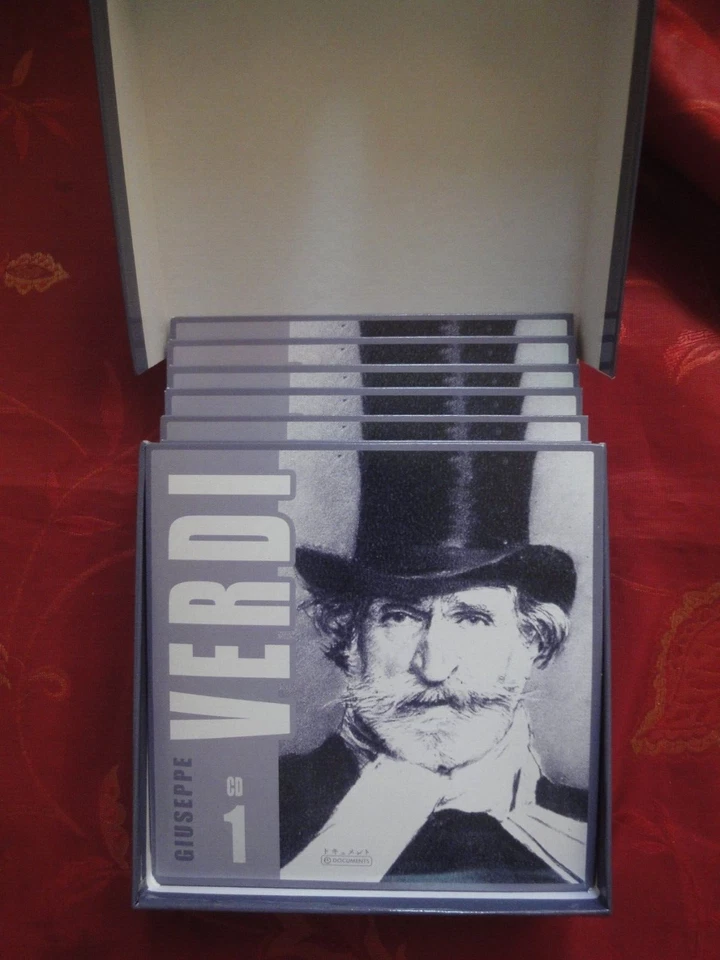 GUISEPPE VERDI 10 CD-Set CD Karton Klapp-Box