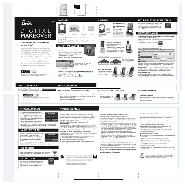 barbie digital makeover app not available