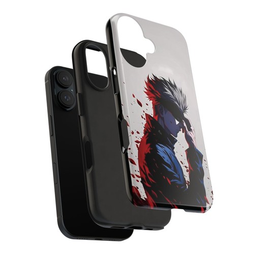 Anime Tough Phone Cases, Satoru Gojo in Blood, Manga Phone Case, Anime - Foto 12 di 37