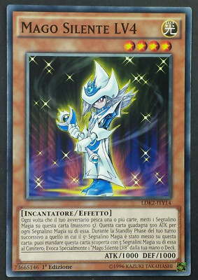 MAGO SILENTE LV4 auf Italienisch YGLD-ITC05 Common YUGIOH