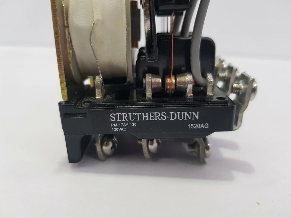 STRUTHERS-DUNN PM-17AY-120 OPEN STYLE POWER RELAY - Image 3 of 4