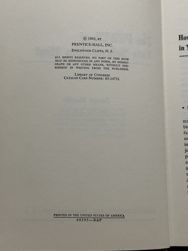 THE POWER OF YOUR SUBCONSCIOUS MIND Joseph Murphy 1963 1st Edition HCDJ SIGNED! - 第 9/19 張圖片