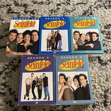 Seinfeld: Complete Seasons 1-6 DVD Box Sets, 20 Total Discs Season 1 2 3 4 5 6
