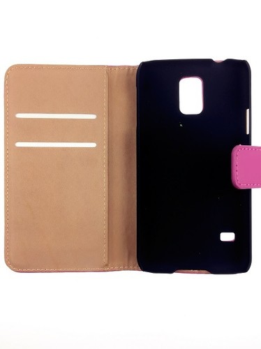 Luxury Genuine Real Leather Wallet Case Cover for Samsung Galaxy S5 UK SELLER - Picture 24 of 29